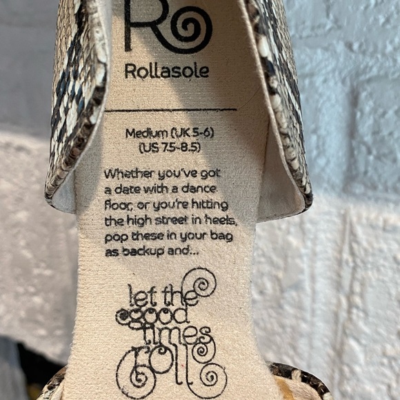 Rollasole Snake Charmer Medium 7.5-8.5 - Picture 5 of 8